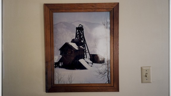 Snow Landscape with Cole Mine, 2003 Chromogenic print, glass, metal frame, 50,5 x 70,5 cm